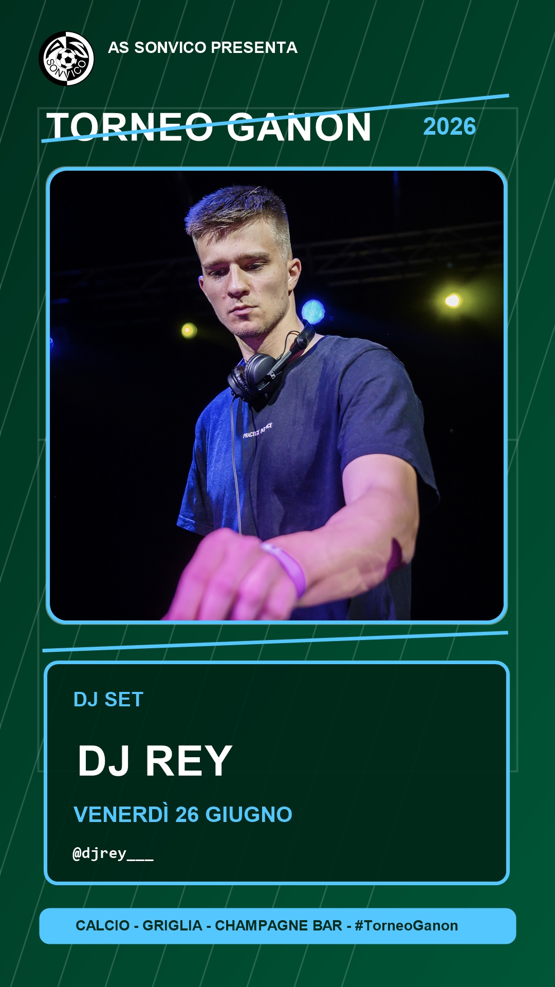 Locandina DJ Rey Torneo Ganon